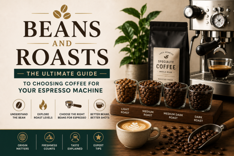 Beans and Roasts: Guide to Choosing Coffee for Your Espresso Machine