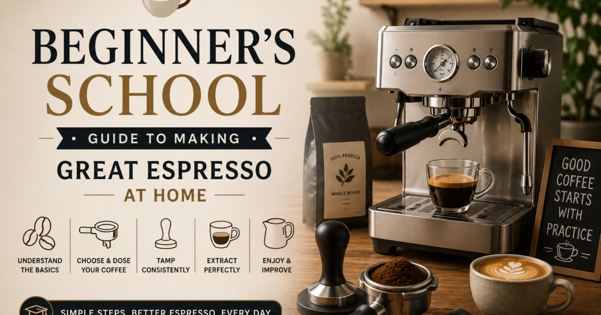 Beginner’s School: Guide to Making Great Espresso at Home