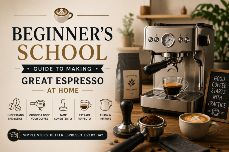 Beginner’s School: Guide to Making Great Espresso at Home