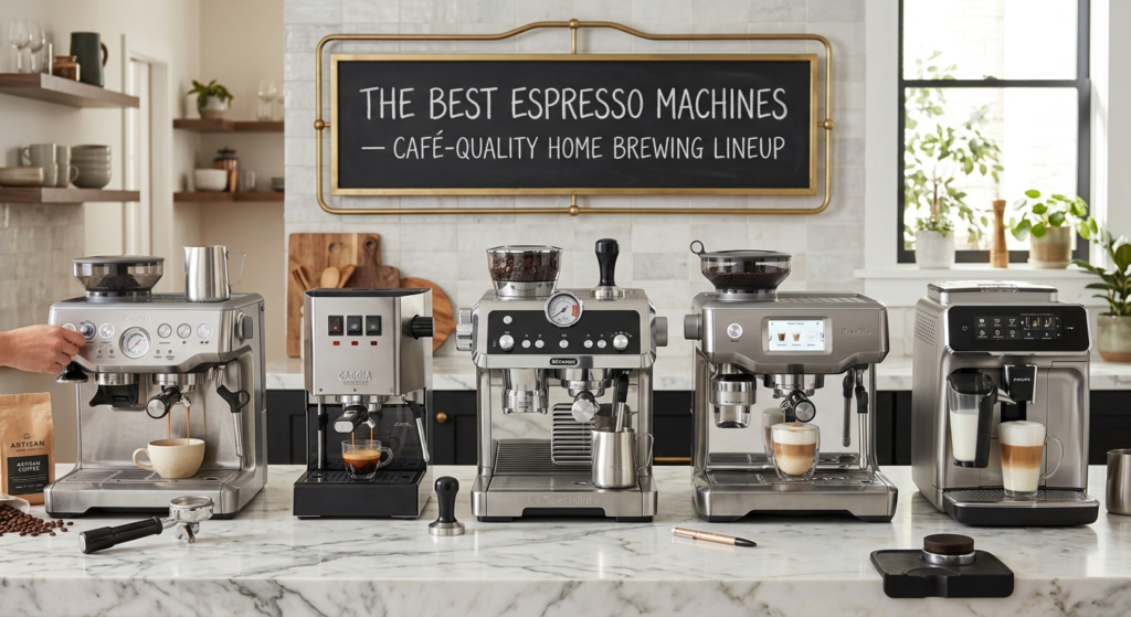 Best Espresso Machines 2026 7 Top Picks for Café‑Quality Coffee