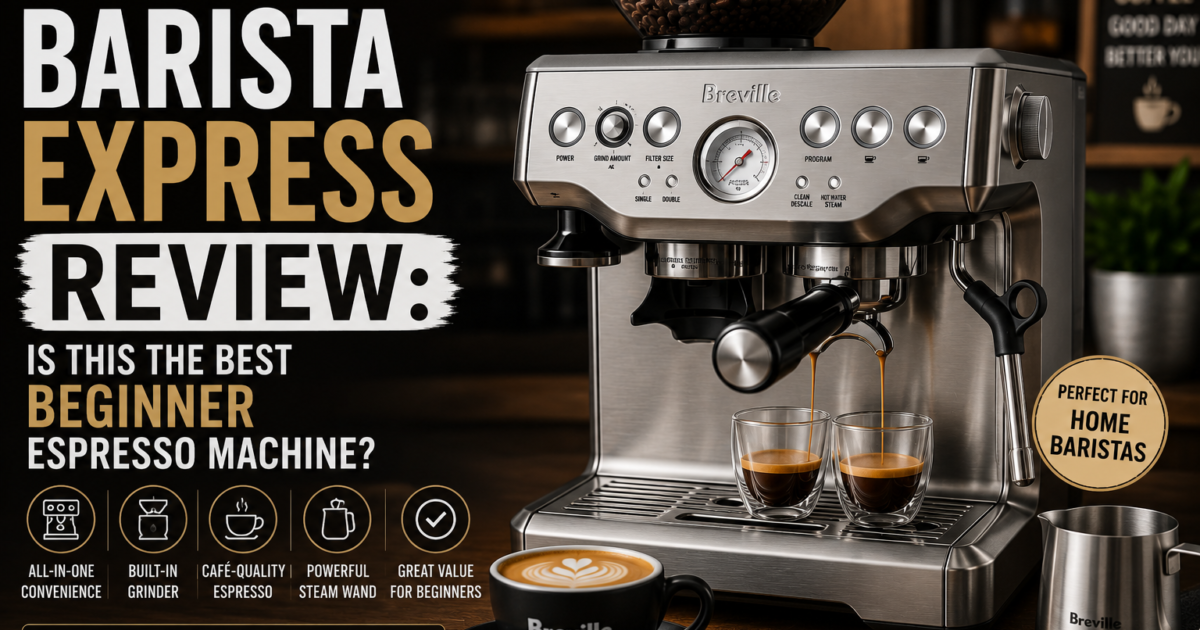 Breville Barista Express Review: Is This the Best Beginner Espresso Machine?