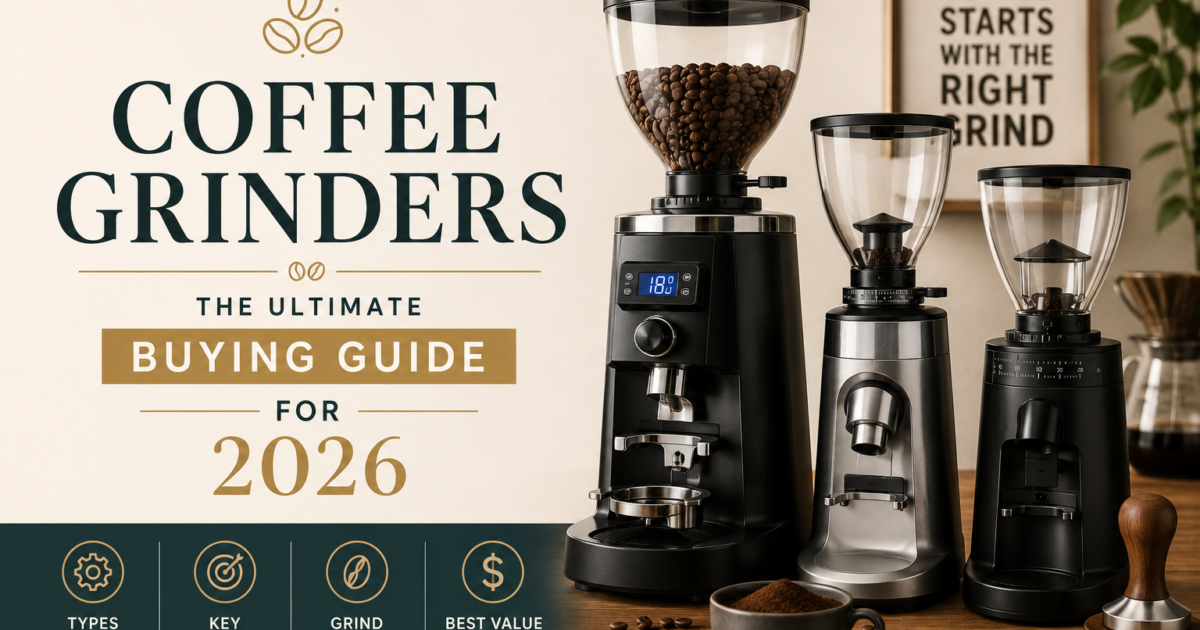Coffee Grinders: The Ultimate Buying Guide for 2026