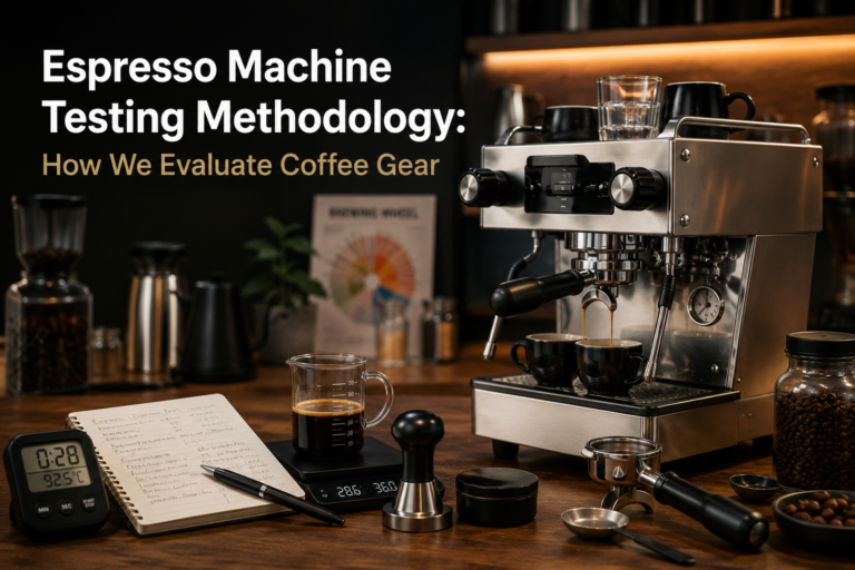 Espresso Machine Testing Methodology: How We Evaluate Coffee Gear