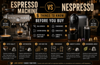 Espresso Machine vs Nespresso: 6 Things to Know Before You Buy