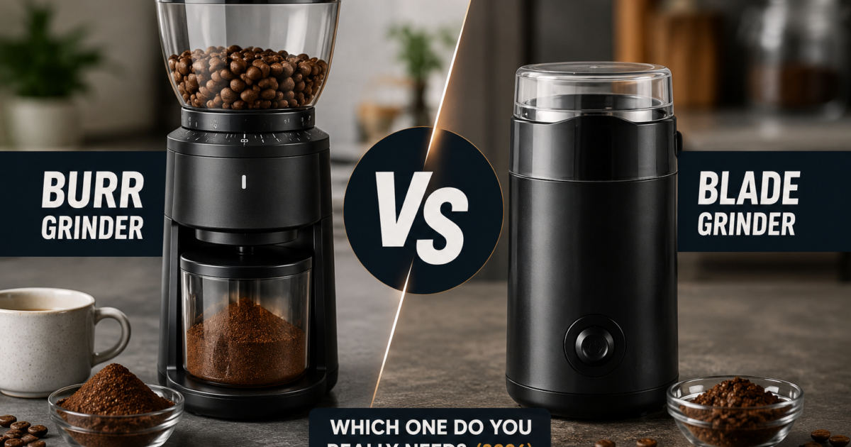 Grinders: Burr vs Blade – Which One Do You Really Need? (2026)