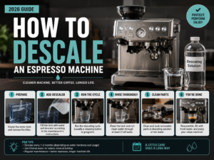 How to Descale an Espresso Machine Step-by-Step Guide (2026)