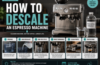 How to Descale an Espresso Machine: Step-by-Step Guide (2026)