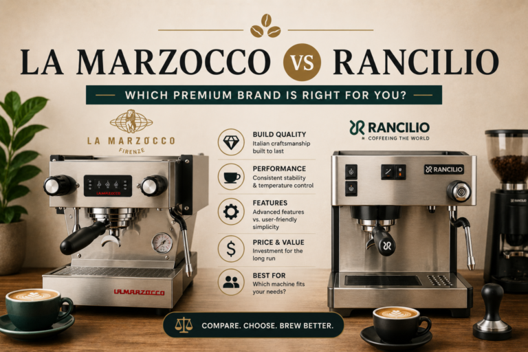 La Marzocco vs Rancilio: Which Premium Brand Is Right for You?