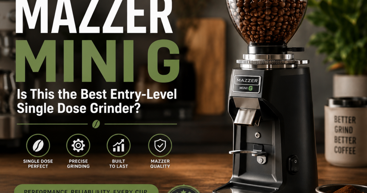 Mazzer Mini G Review: Is This the Best Entry-Level Single Dose Grinder? (2026)