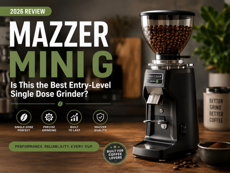 Mazzer Mini G Review: Is This the Best Entry-Level Single Dose Grinder? (2026)