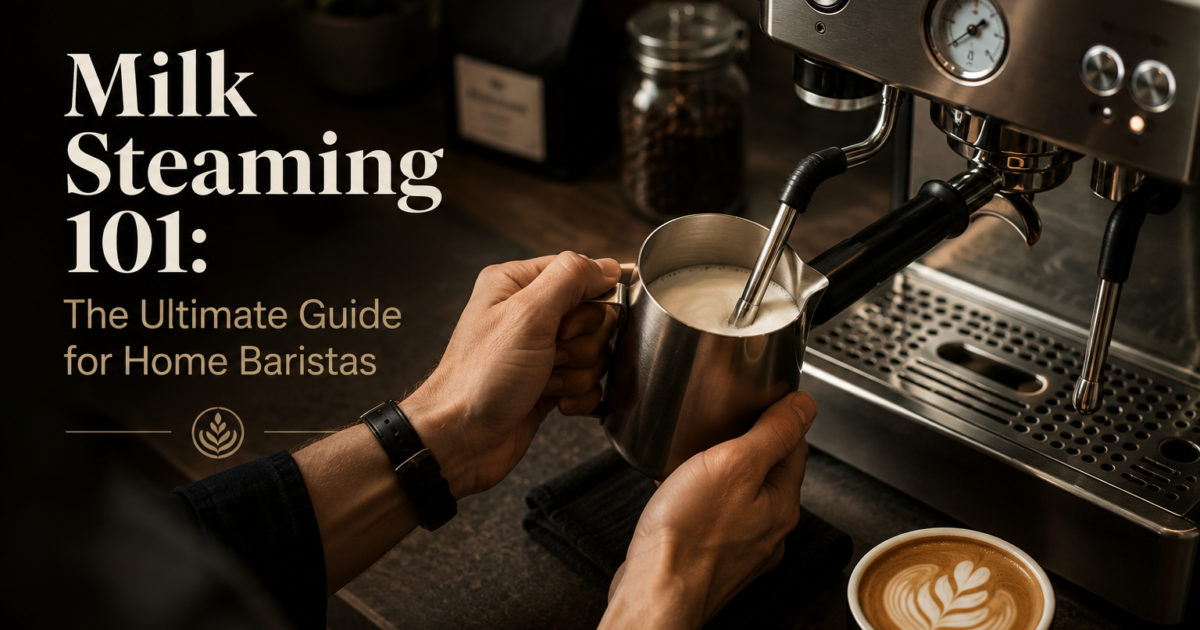 Milk Steaming 101: The Ultimate Guide for Home Baristas