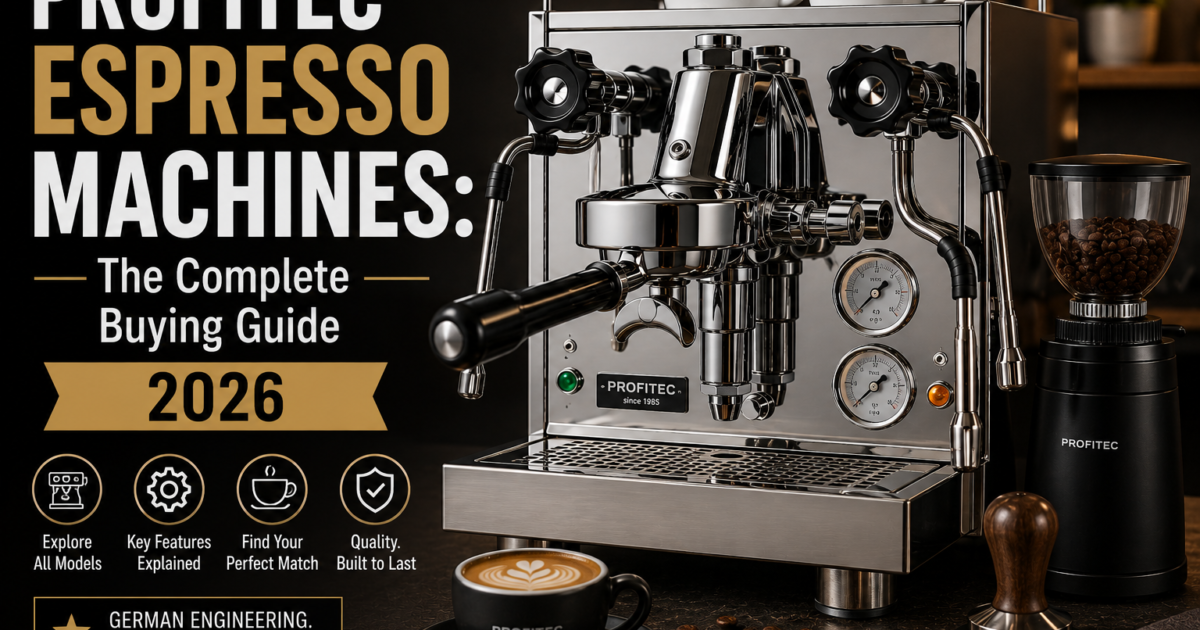 Profitec Espresso Machines: The Complete Buying Guide 2026