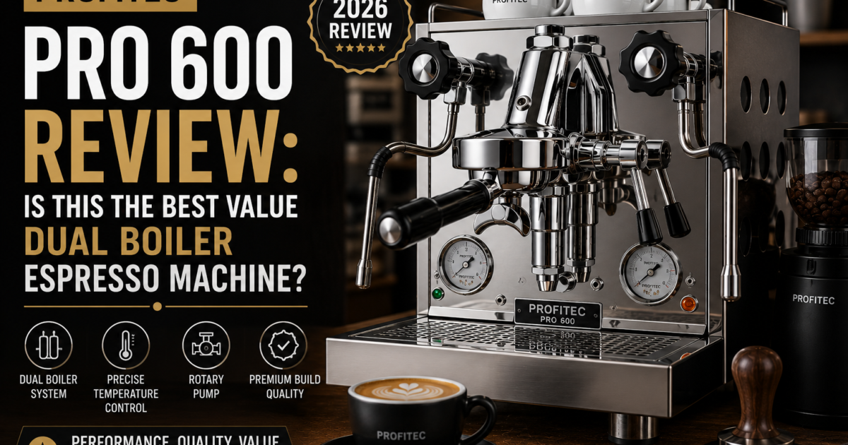 Profitec Pro 600 Review: Is This the Best Value Dual Boiler Espresso Machine?